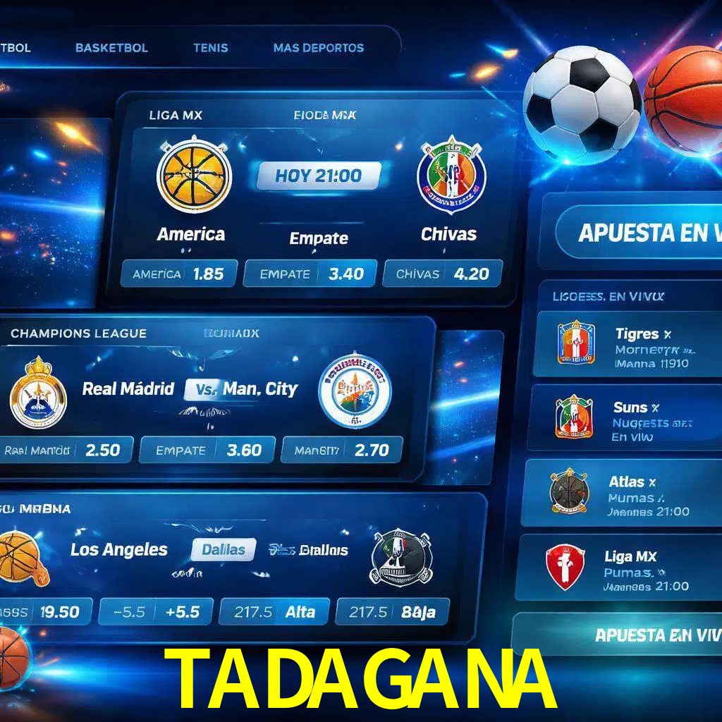 Mercados de apuestas deportivas TADAGANA para jugadores en México